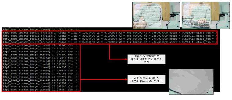 Real-time Inference Result